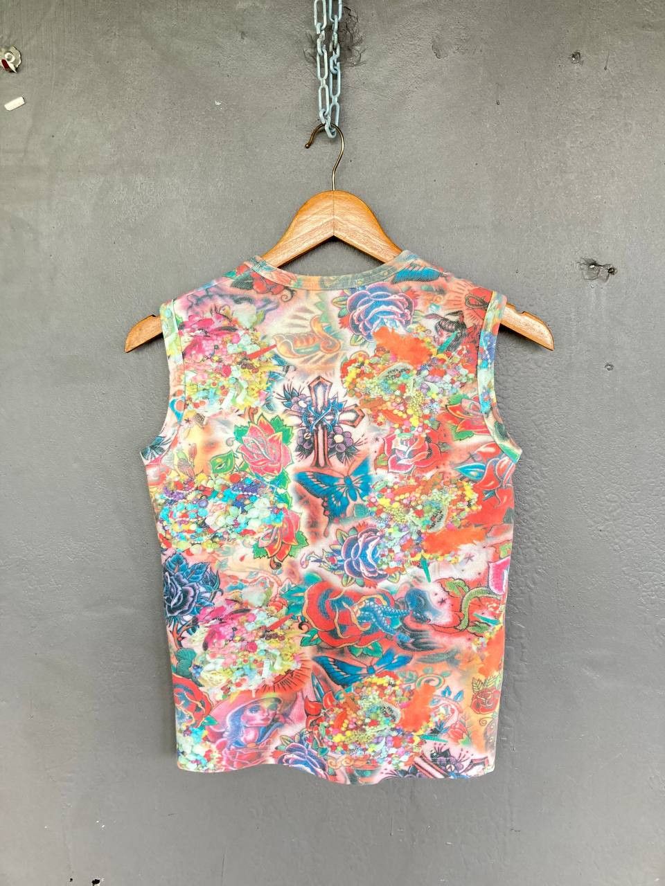 Comme des Garcons Comme des Garçons Tattoo Print Top Size S / US 4 / IT 40 - 2 Thumbnail