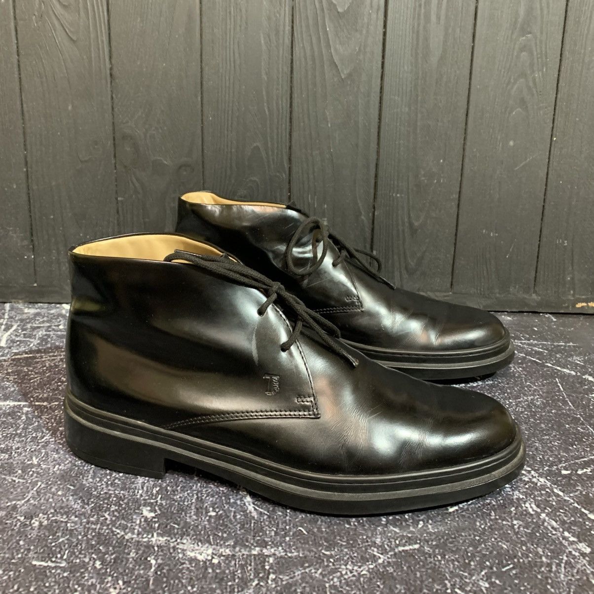 Tod's Tod’s Men’s Patent Leather Boots Size 6 Size US 6 / EU 39 - 2 Thumbnail