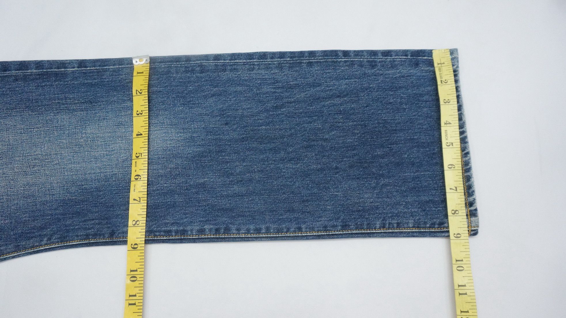 Designer Japan COCOLULU Spell Out Blue Jeans Size US 30 / EU 46 - 10 Thumbnail