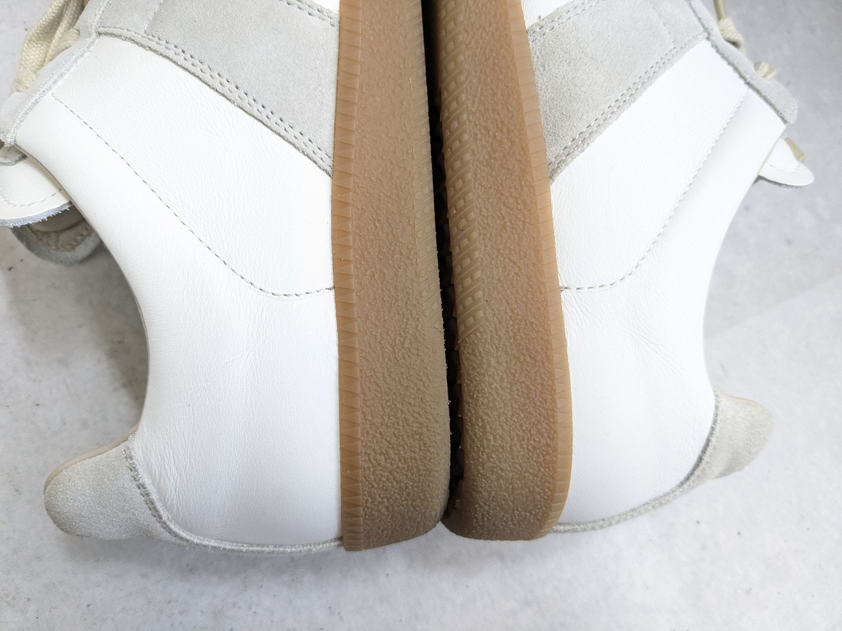 Maison Margiela Maison Margiela Replica GAT White Gray 11 44 Low Tops Size US 11 / EU 44 - 12 Thumbnail