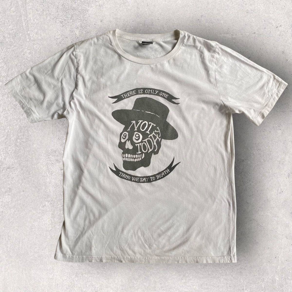 Number (N)ine Not Today Skull T Shirt Size US L / EU 52-54 / 3 - 1 Thumbnail