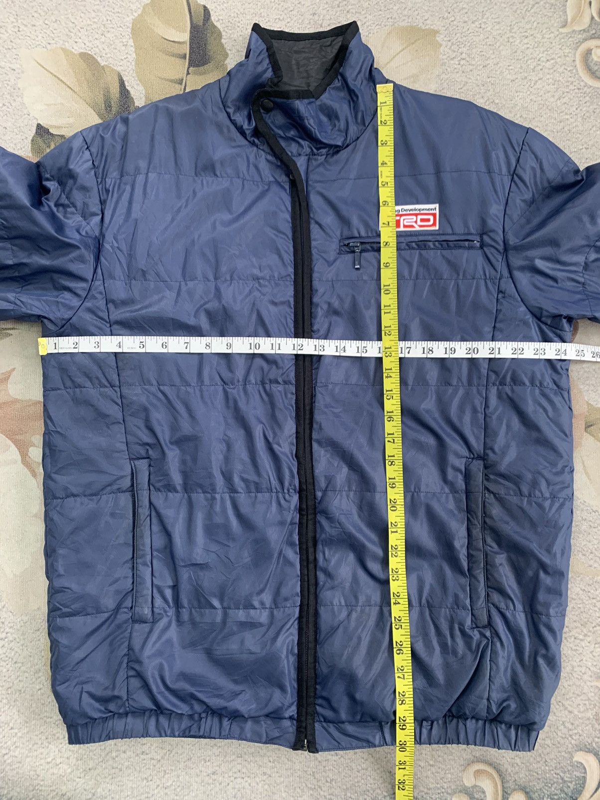 Japanese Brand Vtg TRD Thin Puffer Style Jacket Size US L / EU 52-54 / 3 - 14 Thumbnail