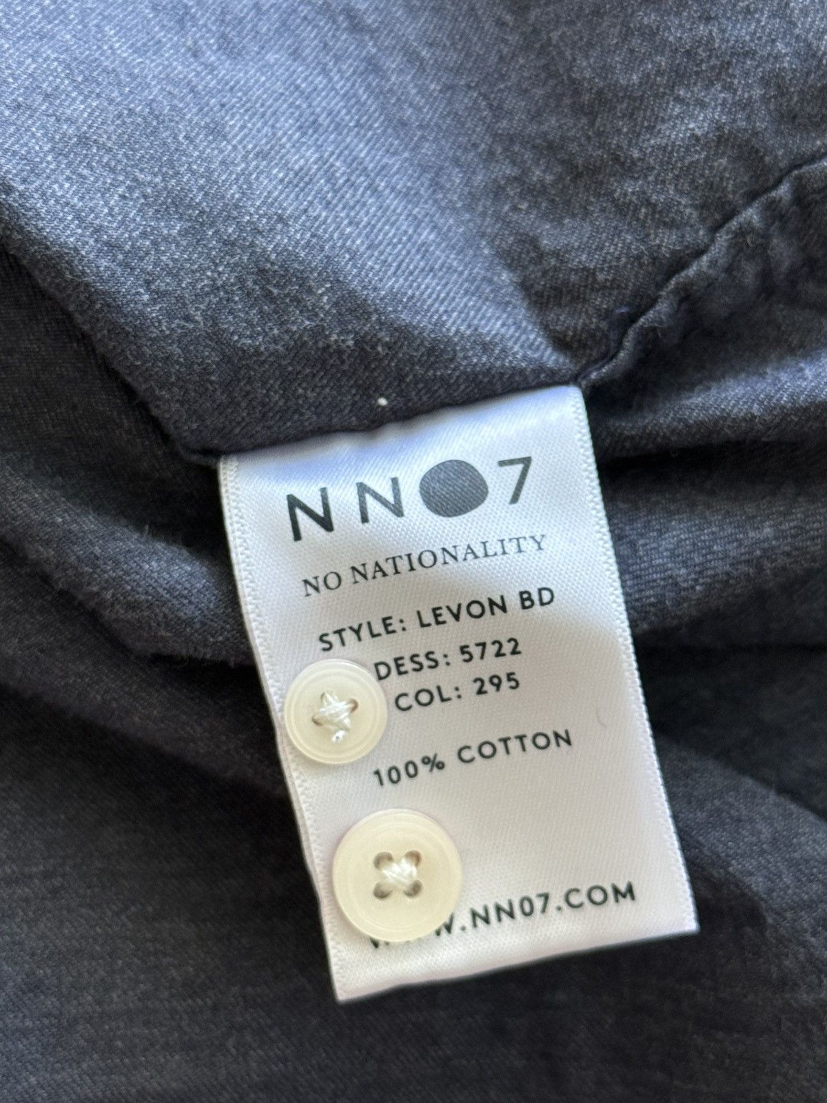 NN07 Nn07 No Nationality Levon BD ls shirt Size US XL / EU 56 / 4 - 4 Thumbnail
