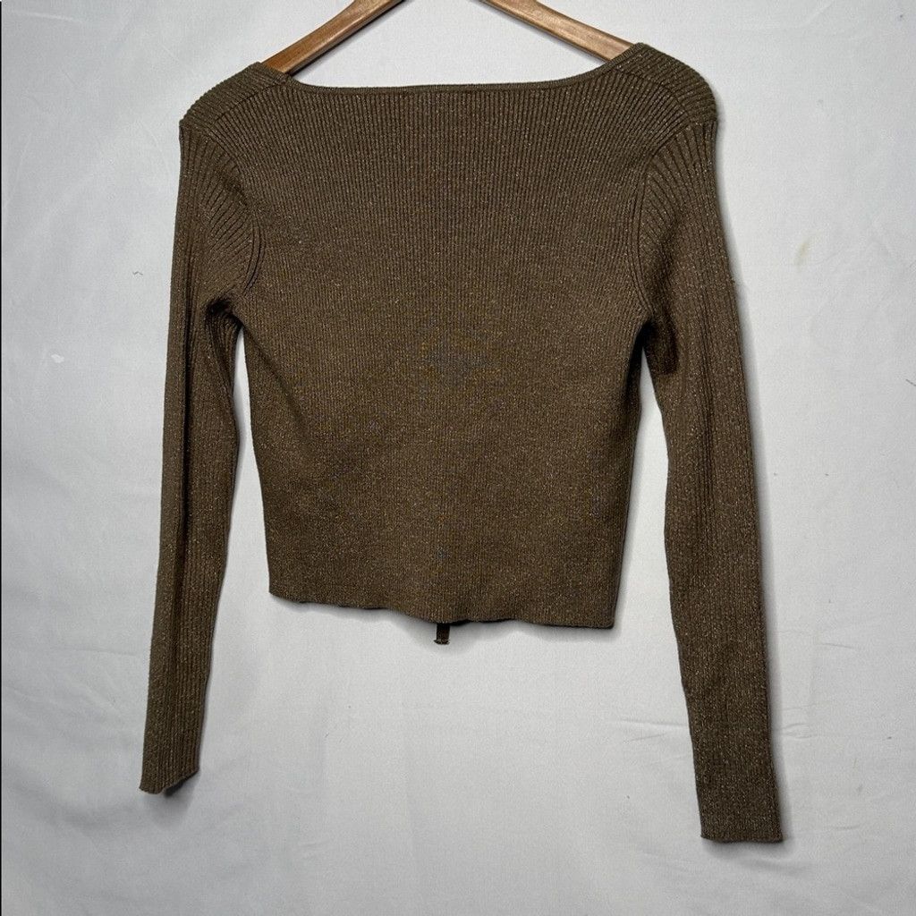 House of Harlow House of Harlow 1960 long sleeve tie front cropped sweater L Size L / US 10 / IT 46 - 4 Thumbnail