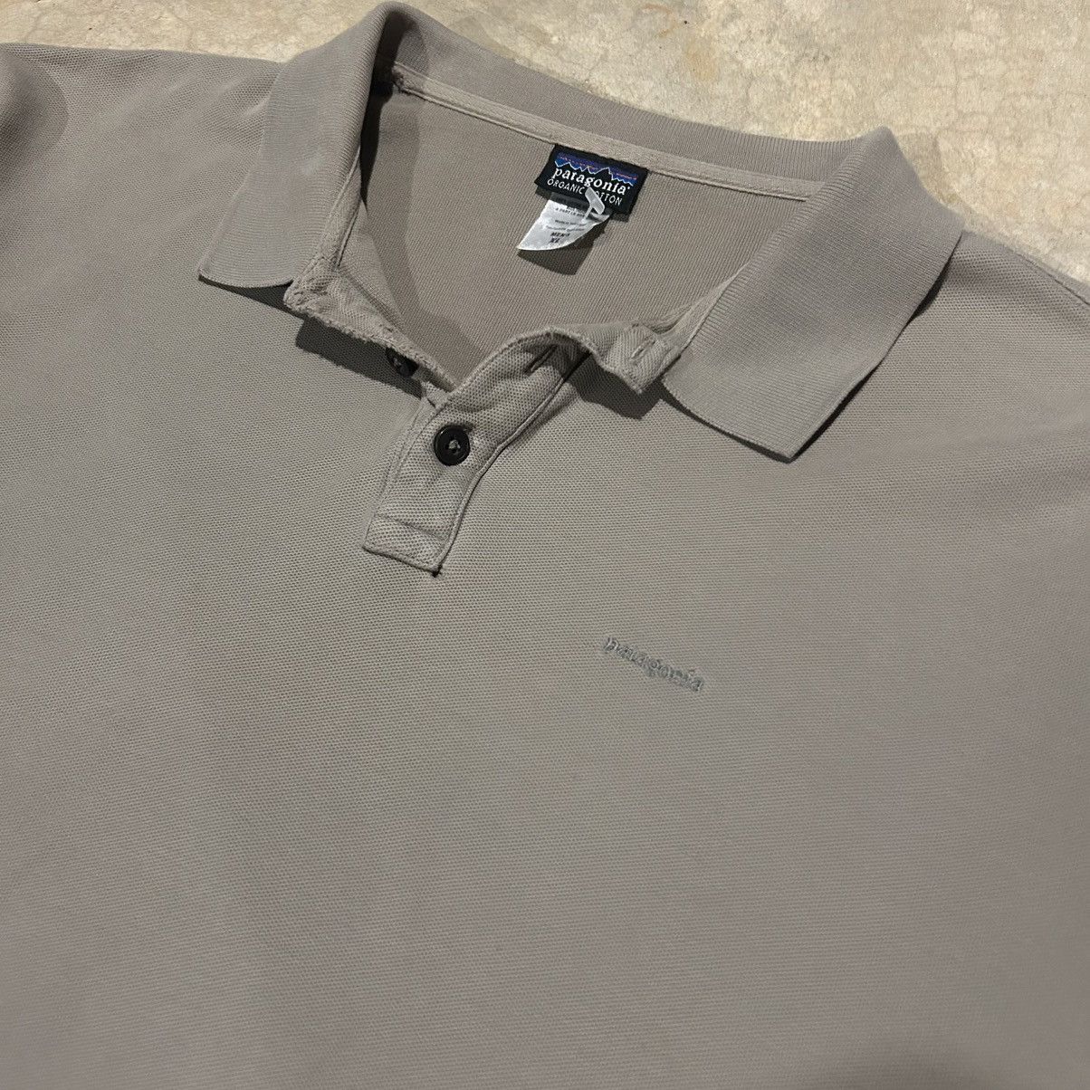 Patagonia × Vintage Vintage 2000s Patagonia Embroidered Logo Polo Shirt Boxy Fit Size US XL / EU 56 / 4 - 3 Thumbnail