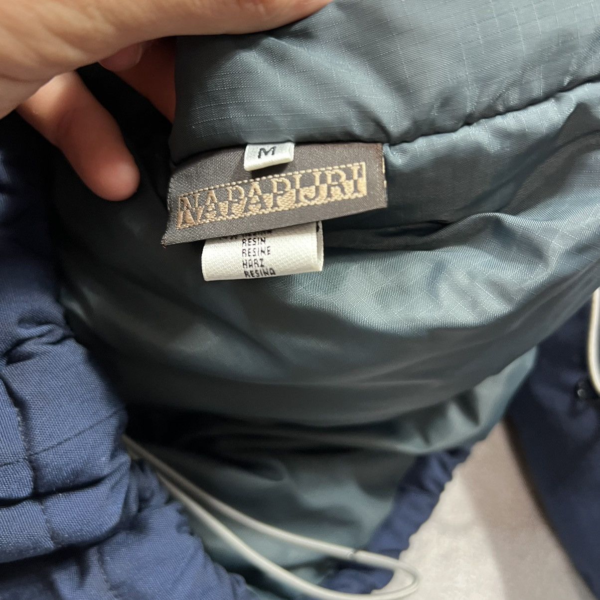 Napapijri Vintage Napapijri Cordura Parka – Navy Blue💙 Archive Hype Size US M / EU 48-50 / 2 - 12 Thumbnail
