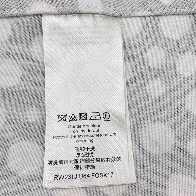 Louis Vuitton Louis Vuitton Yayoi Kusama 23 Black Polka Dot Cotton Casua Size 41" - 7 Thumbnail