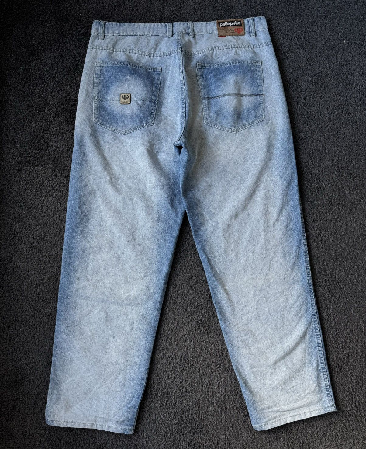 Pelle Pelle Pelle pelle gross fit vintage denim pants Size US 42 / EU 58 - 1 Thumbnail