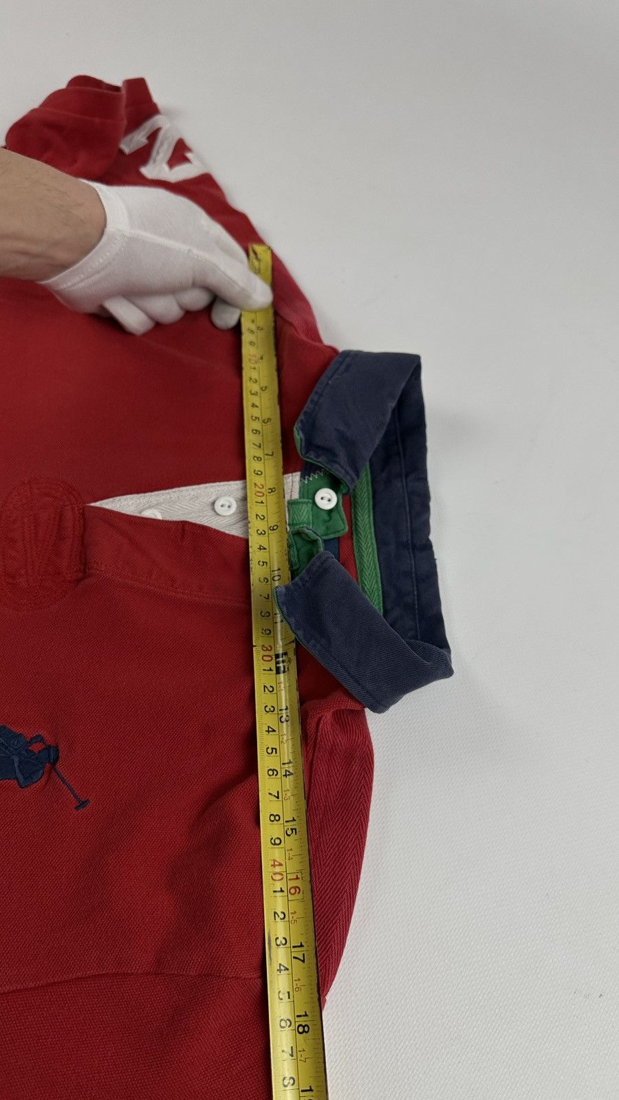 Polo Ralph Lauren Vintage Polo by Ralph Lauren Rugby Polo Big Pony Size US XL / EU 56 / 4 - 9 Thumbnail