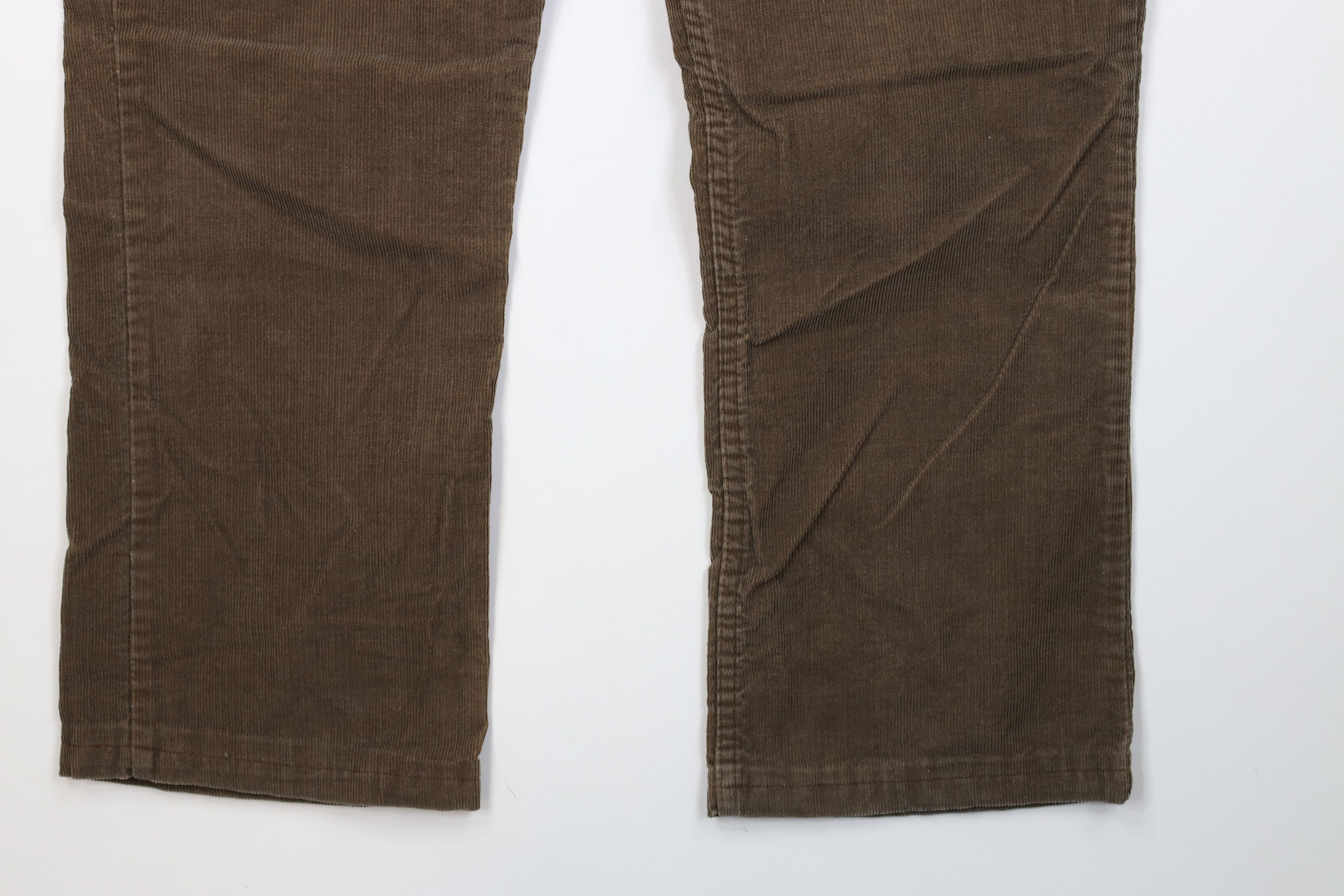 Vintage Vintage 70s Streetwear Wide Leg Corduroy Pants Brown USA Size US 36 / EU 52 - 5 Thumbnail