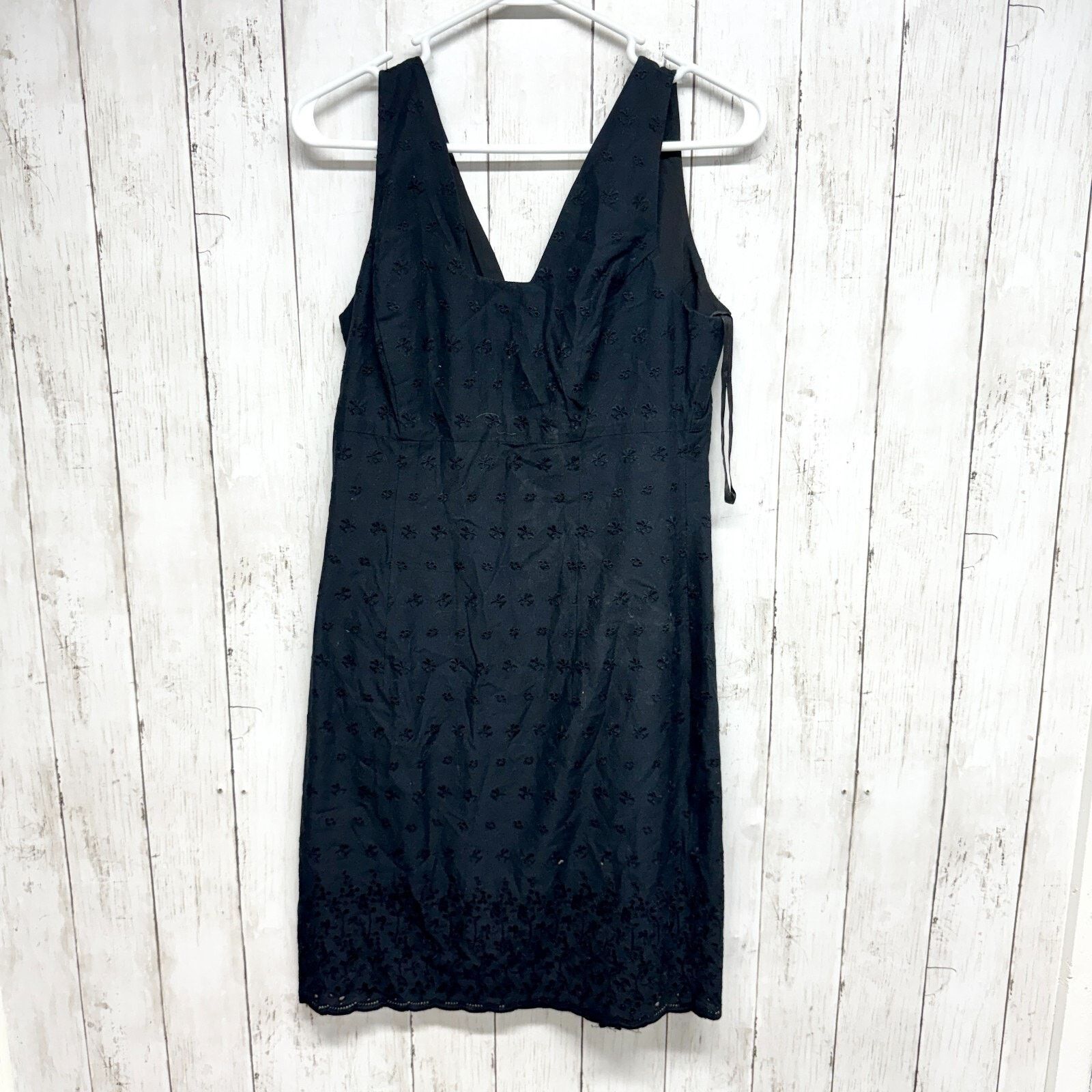 Vintage Vtg Amanda Smith Dress 6P Floral Embroider Sleeveless Mini Size M / US 6-8 / IT 42-44 - 1 Thumbnail