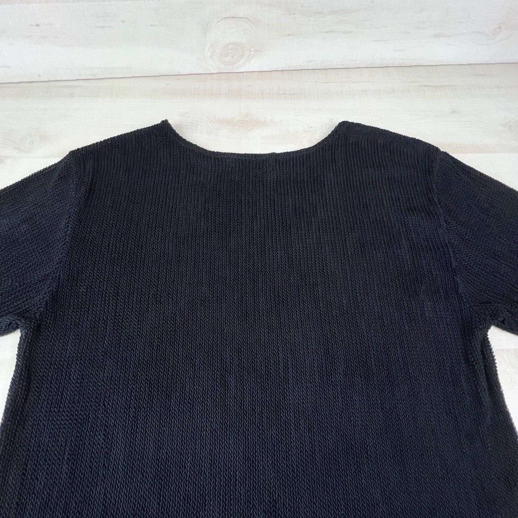 Vintage Milano Moda Womens Sweater Medium Black Extra Large Soft Size M / US 6-8 / IT 42-44 - 7 Thumbnail