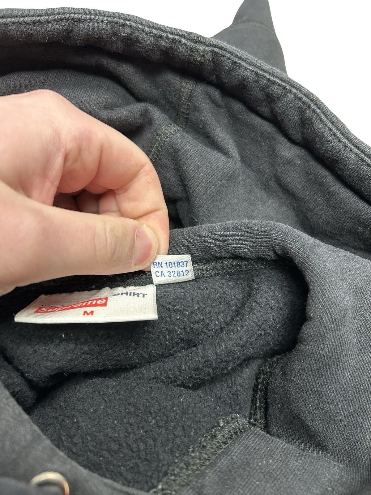Comme des Garcons SHIRT × Supreme Supreme CDG Box Logo Hoodie - Size Medium Size US M / EU 48-50 / 2 - 11 Thumbnail