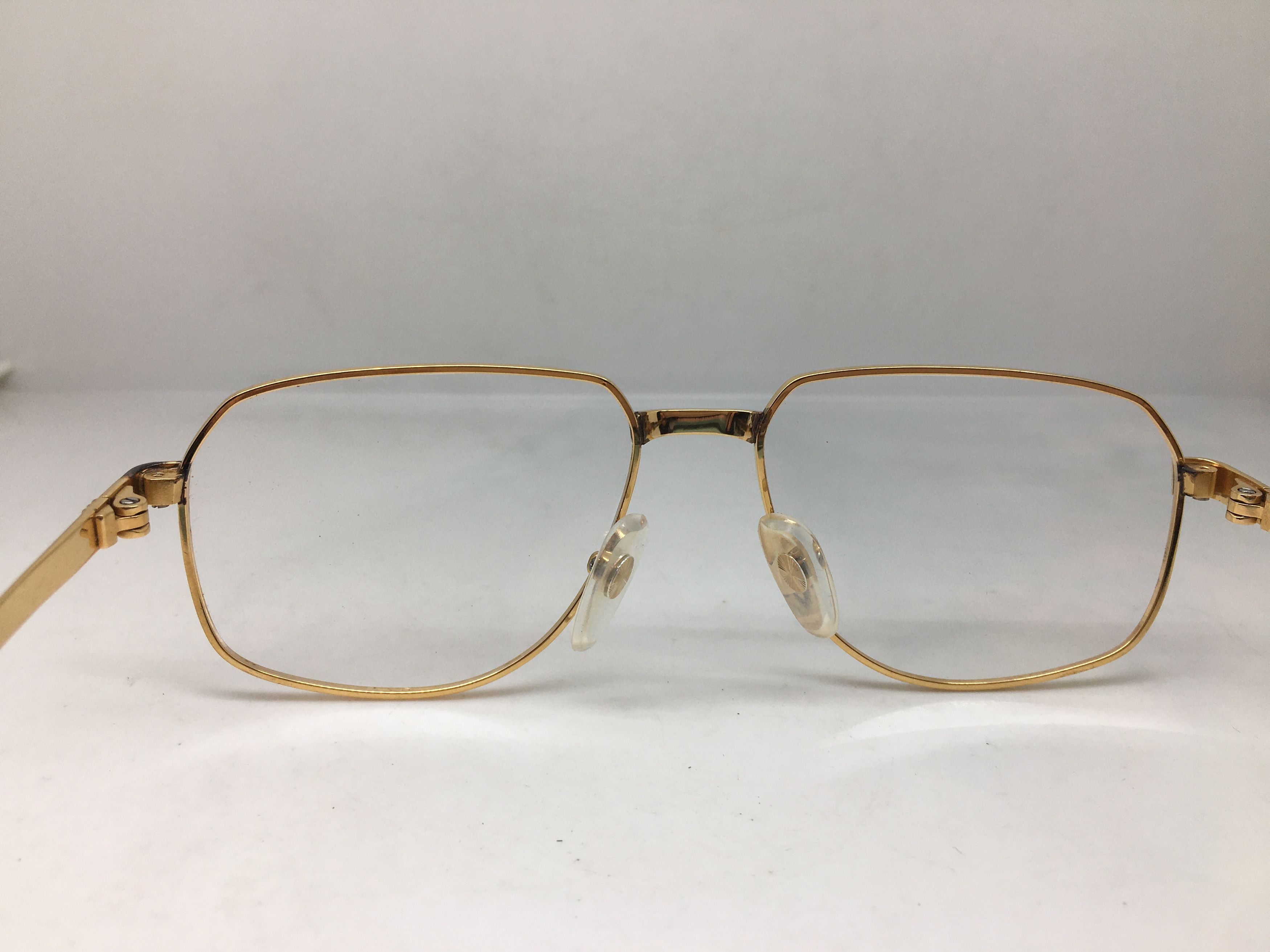 Vintage Vintage BIG BEN Gold Eyeglasses Frame Japan Size ONE SIZE - 5 Thumbnail