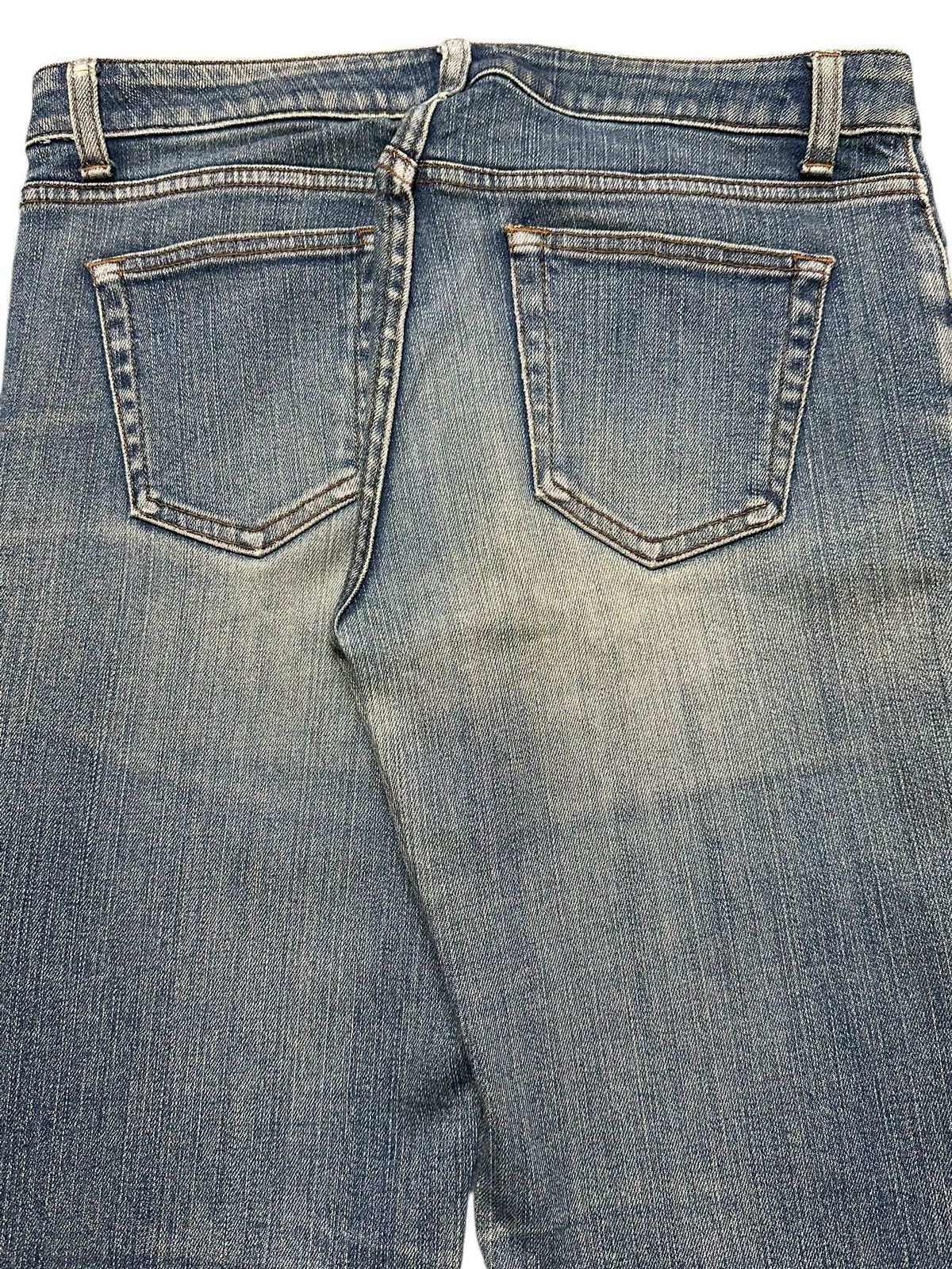 Japanese Brand Vintage Japanese Brand Blue Faded Wash Whisker Style Bootcut Size US 31 - 6 Thumbnail