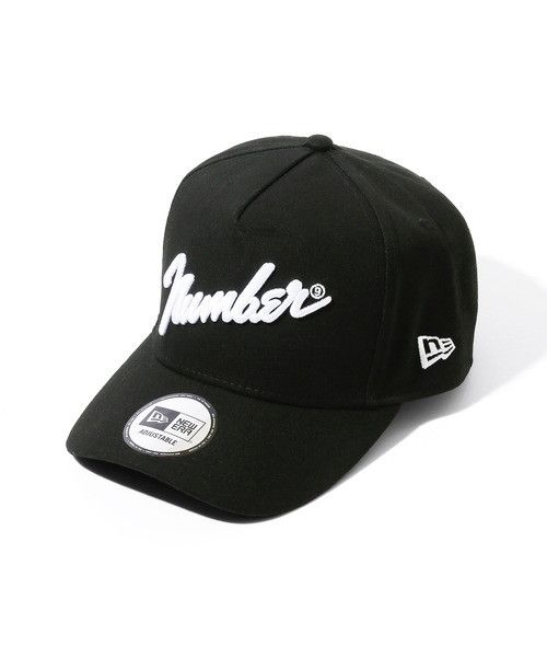 Number (N)ine NUMBER (N)INE x NEW ERA Logo Embroidered Cap Black | Grailed