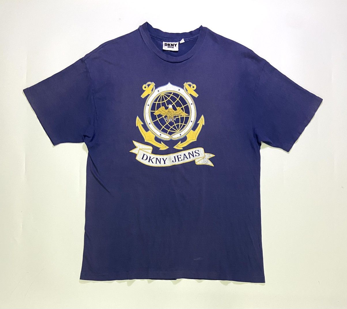DKNY VINTAGE DKNY JEANS TEE Size US L / EU 52-54 / 3 - 1 Thumbnail
