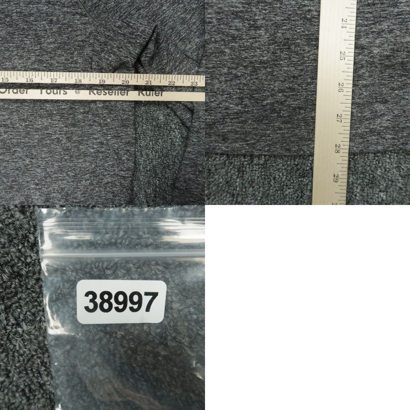 Lululemon Lululemon Pullover Mens Large Gray Surge Warm Half Zip Performance Heather Shirt Size US L / EU 52-54 / 3 - 8 Thumbnail