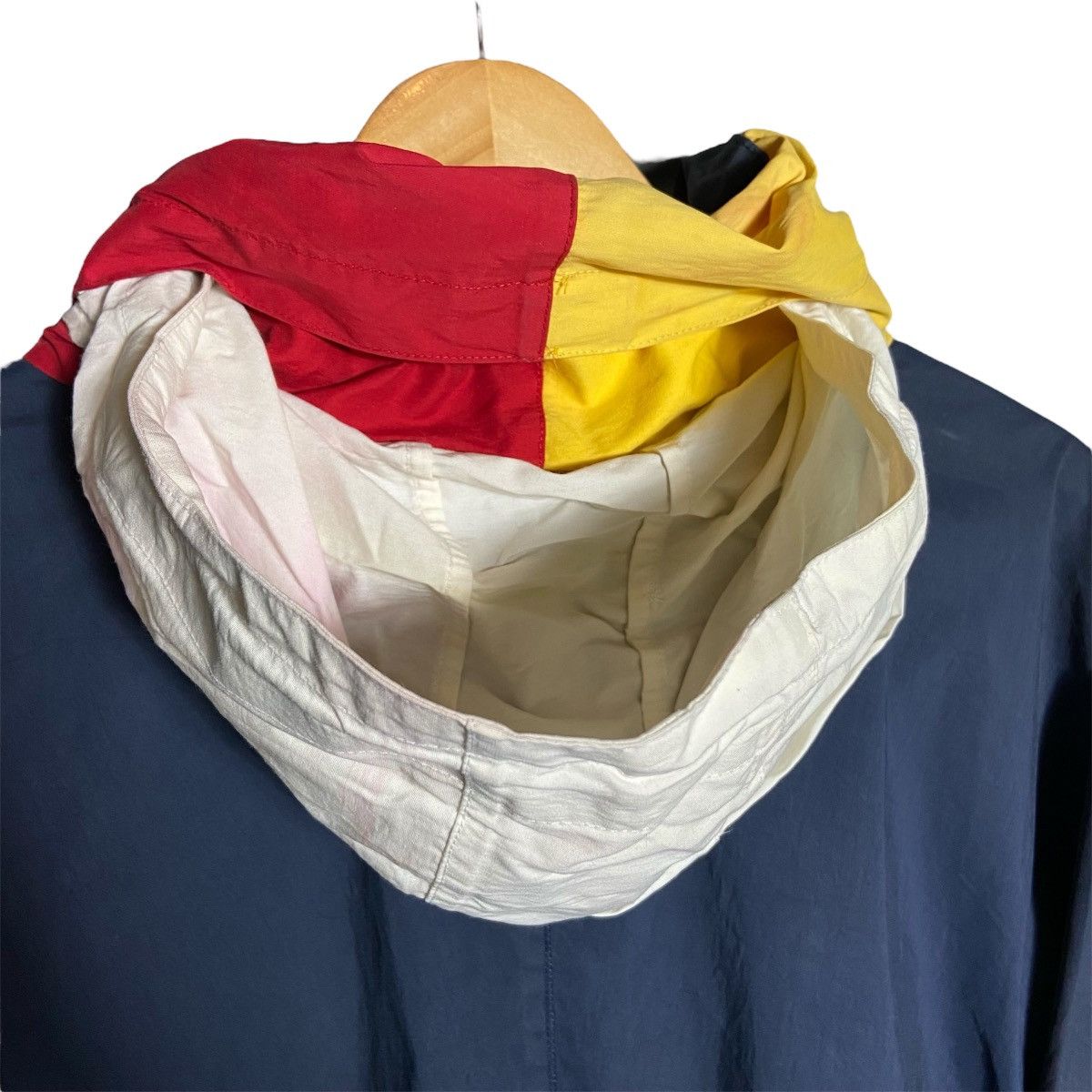 Nautica × Vintage Vintage 90s Nautica Windbreaker Hoodie Jacket Size US XL / EU 56 / 4 - 8 Thumbnail