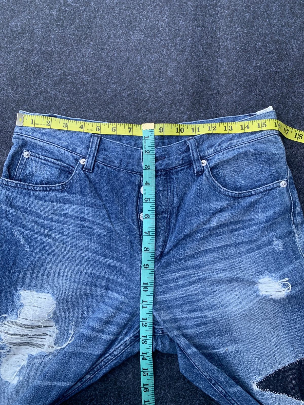 United Arrows Distressed Beauty & youth X united arrows. Size US 32 / EU 48 - 4 Thumbnail