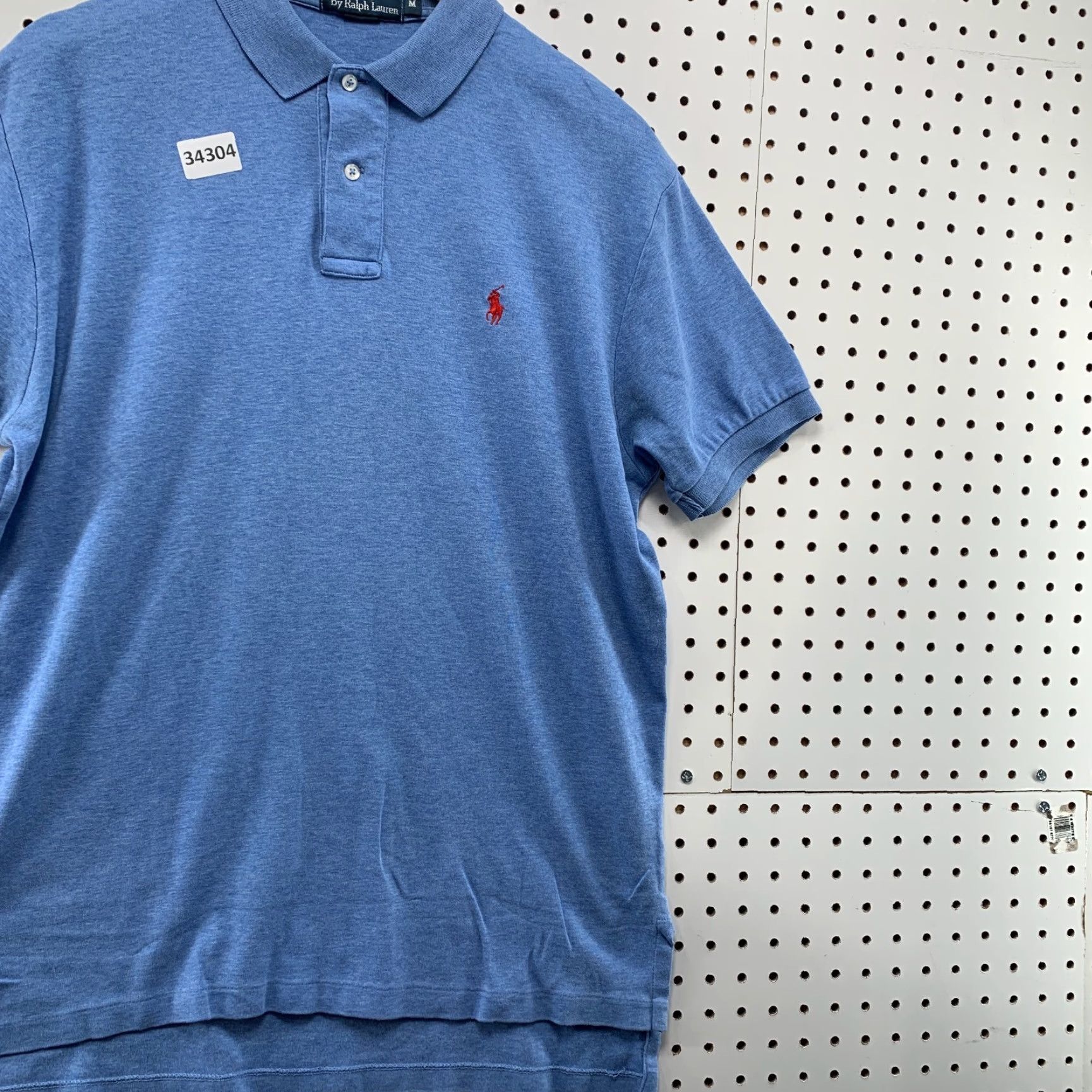 Polo Ralph Lauren VINTAGE Polo Ralph Lauren Shirt Mens M Blue Red Pony Polo Casual Preppy 90s Mens Clothing Size US M / EU 48-50 / 2 - 4 Thumbnail