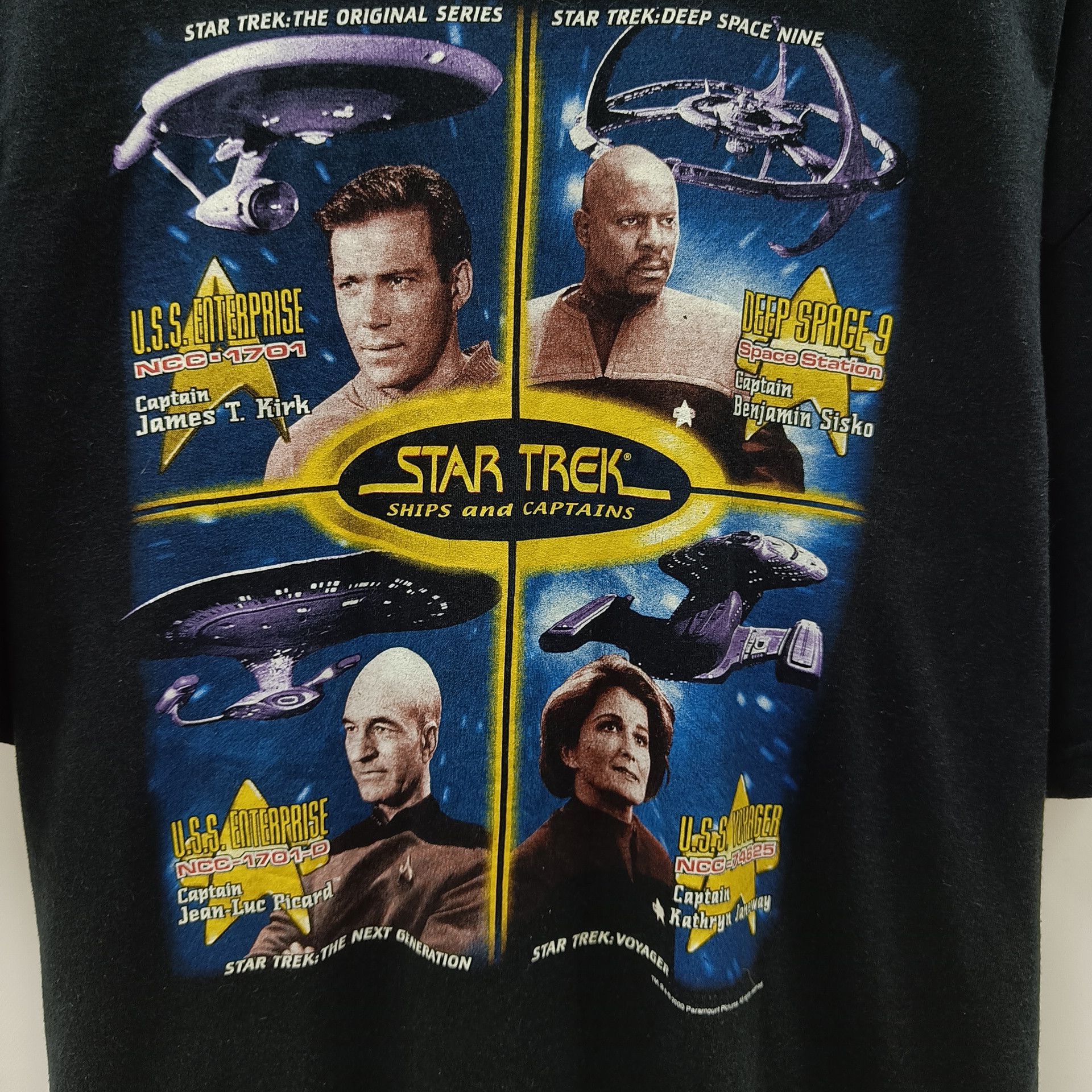 Other 2000 Star Trek Voyager Seven of Nine T-Shirt tee shirt 90s Size US XL / EU 56 / 4 - 2 Thumbnail
