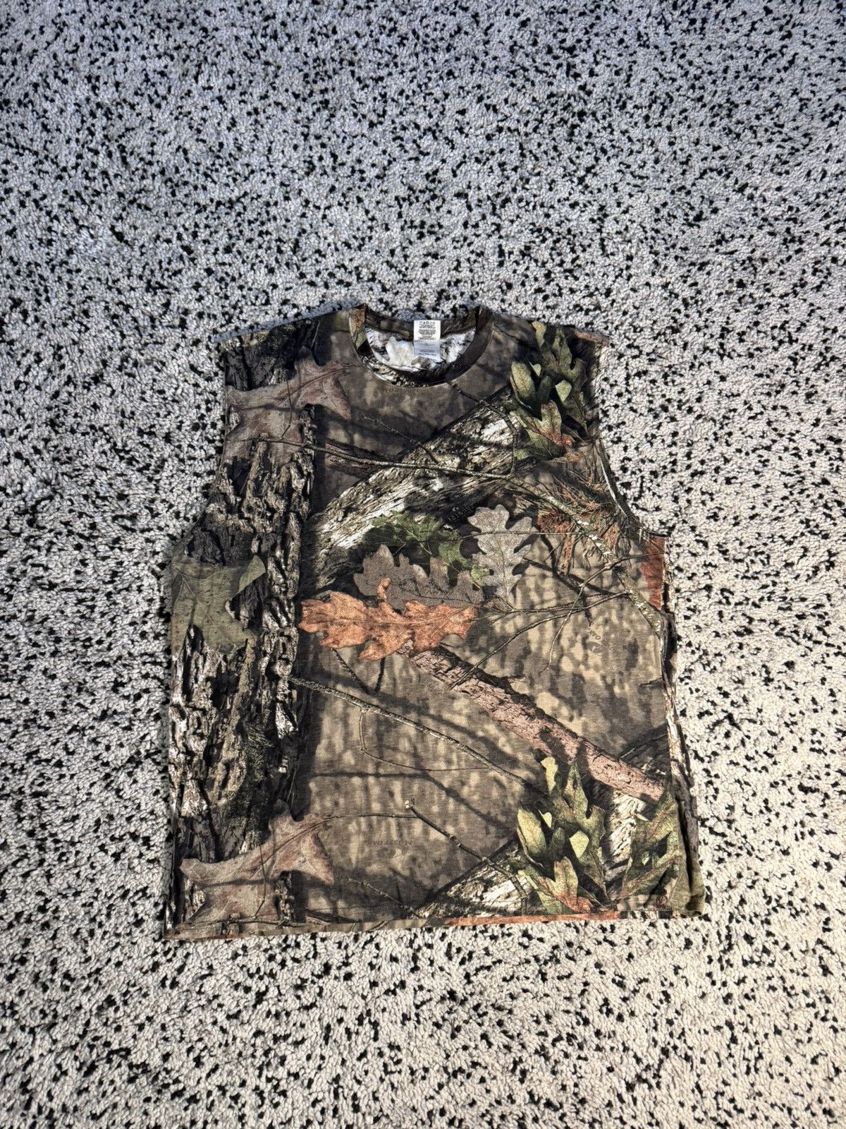 Vintage Sleeveless camo shirt Size US XL / EU 56 / 4 - 1 Thumbnail