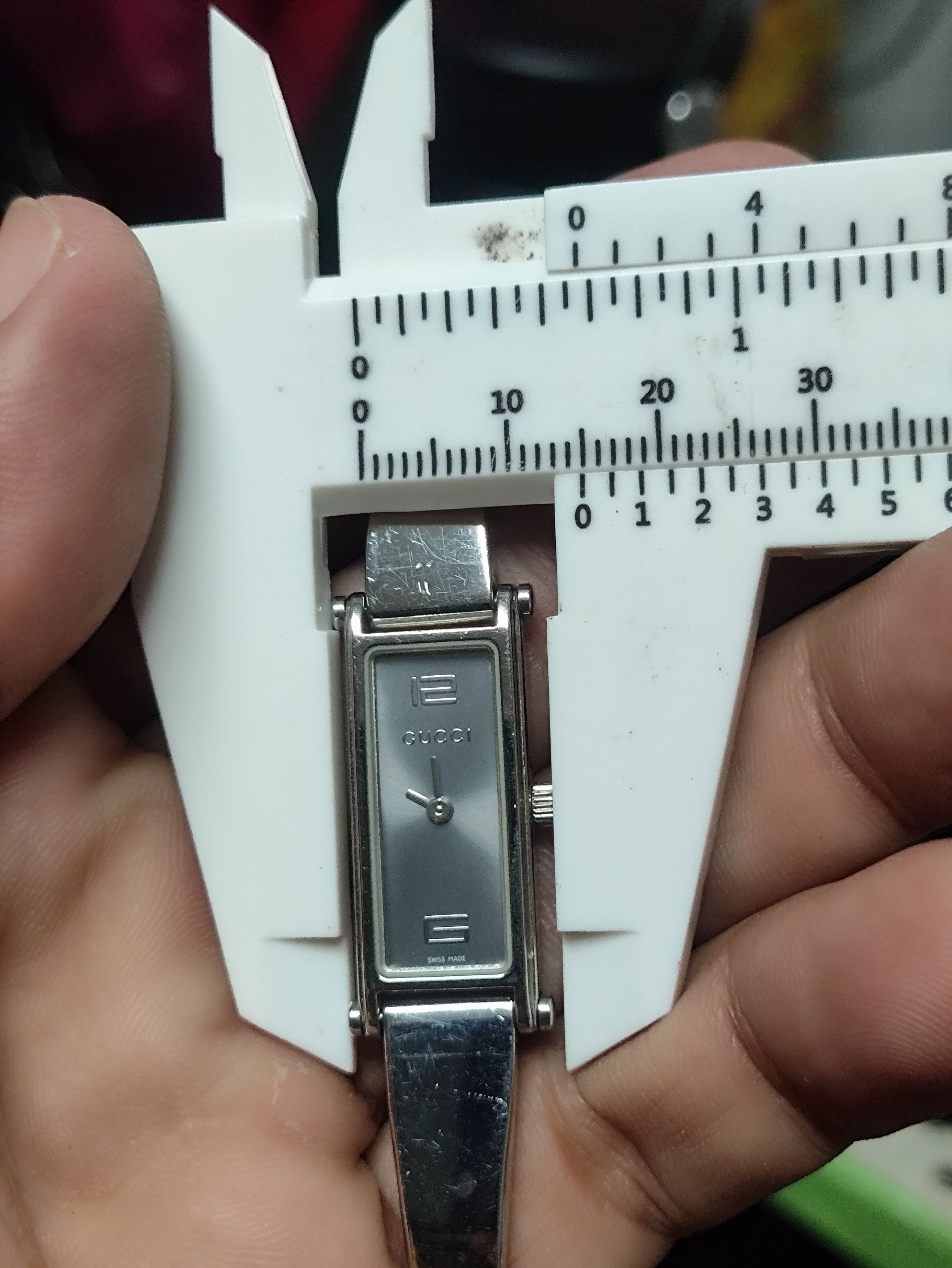Gucci × Vintage GUCCI 1500L SWISS MADE STAINLESS STEEL WATCH Size ONE SIZE - 14 Thumbnail