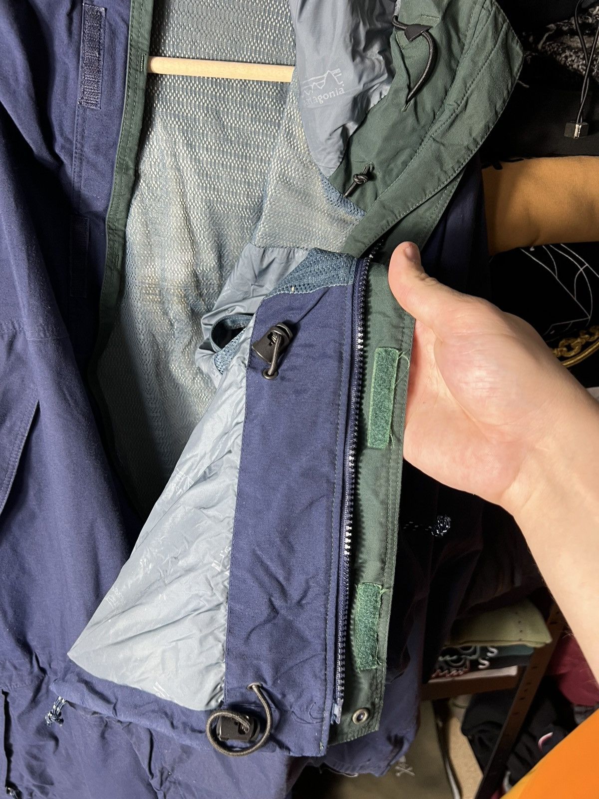 Patagonia 🧭 Patagonia Vintage Shell Jacket — Navy Blue Size L Size US L / EU 52-54 / 3 - 16 Thumbnail
