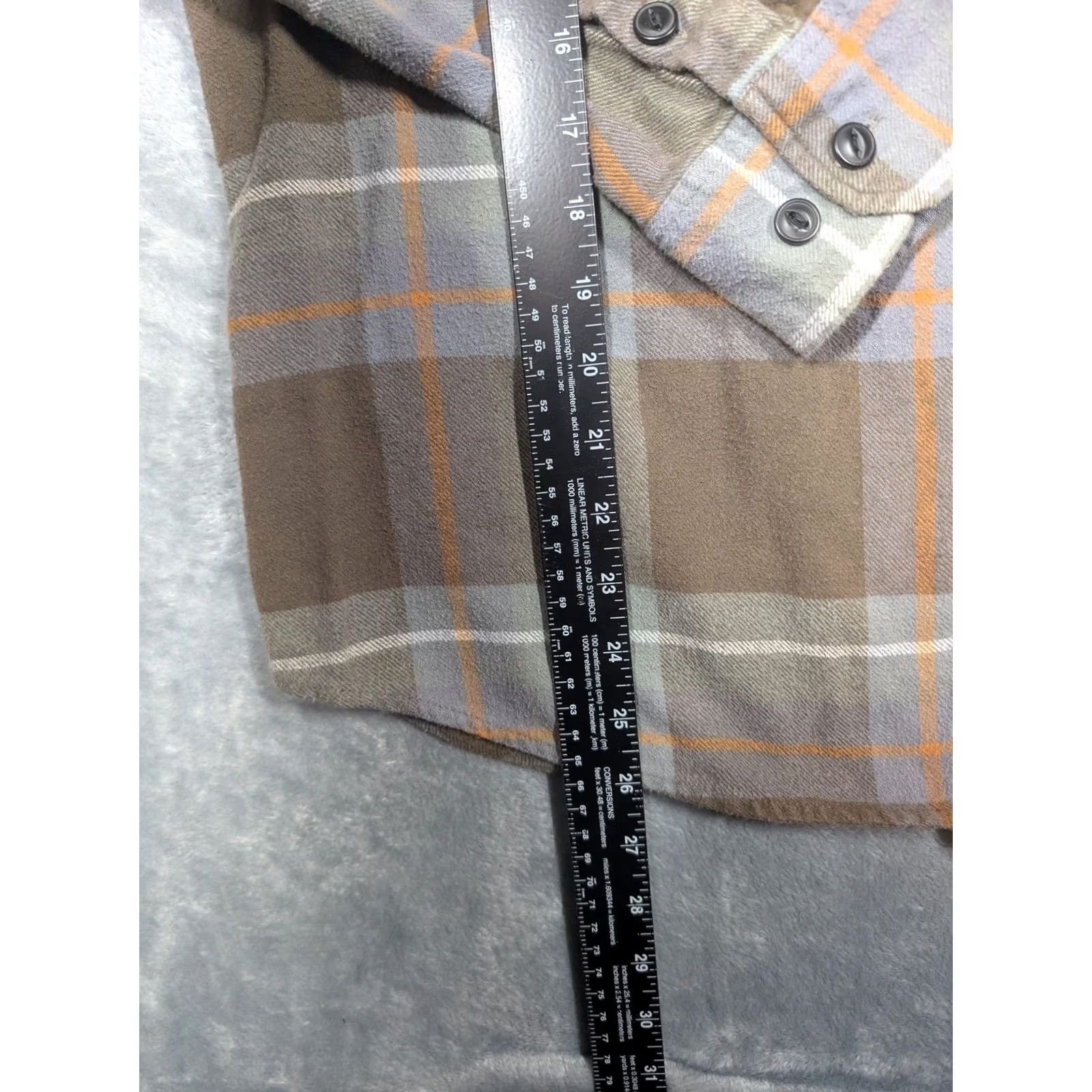 Vintage VINTAGE Dakota Grizzly Shirt Mens L Brown Plaid Flannel Long Sleeve Button Up Casual Size US L / EU 52-54 / 3 - 2 Thumbnail