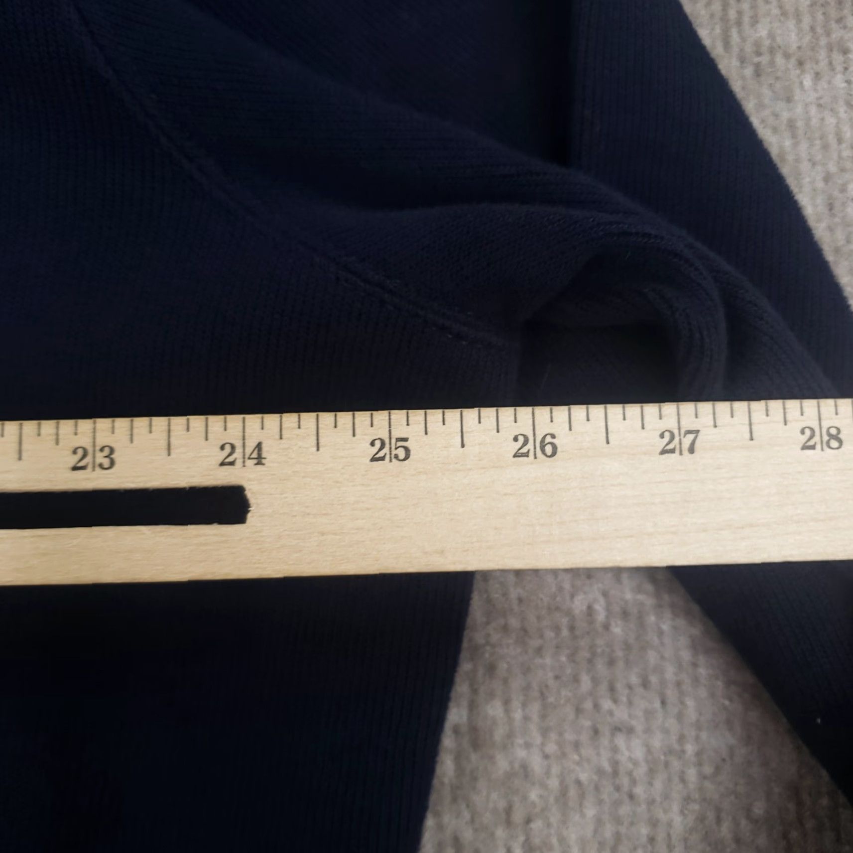 Polo Ralph Lauren Ralph Lauren Mens Sweater Extra Large XL Blue 1/4 Zip Mock Neck Size US XL / EU 56 / 4 - 3 Thumbnail