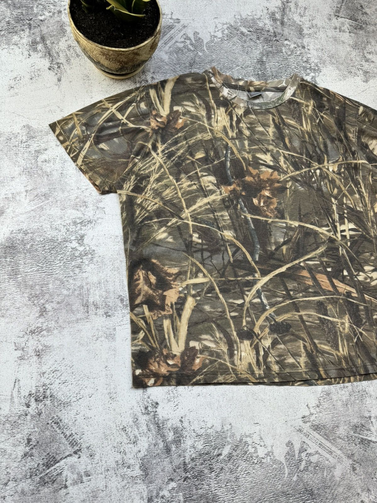 Realtree Vintage 90S Streetwear Real Tree Camouflage Army Y2K T Shirt Size US XXL / EU 58 / 5 - 3 Thumbnail