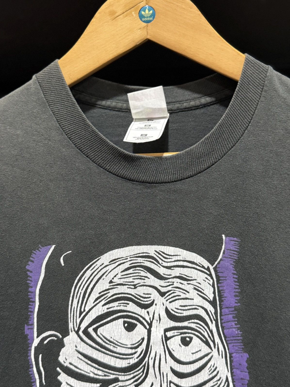 Band Tees Vintage 90s George Davidson Muddy Waters Sun Faded Tee Size US M / EU 48-50 / 2 - 5 Thumbnail