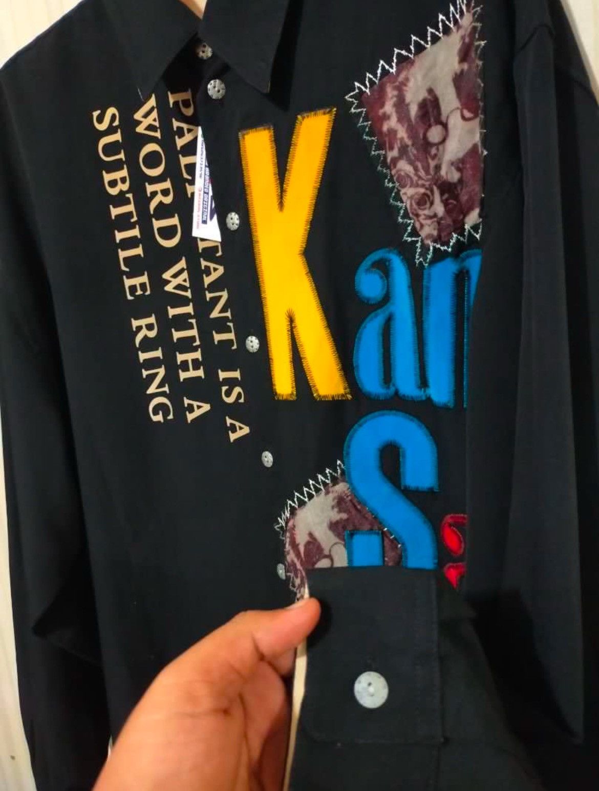 Japanese Brand × Kansai Yamamoto Kansai Yamamoto Flannel Shirt Size US XL / EU 56 / 4 - 3 Thumbnail