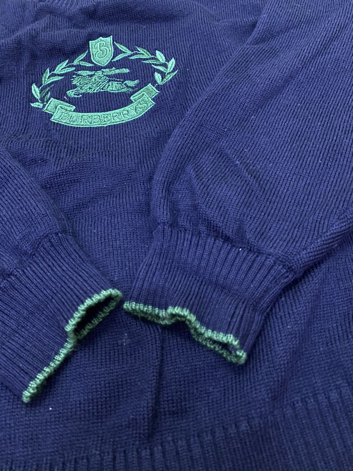 Vintage 💥Vintage Burberrys Sweater Knitwear Size US L / EU 52-54 / 3 - 5 Thumbnail