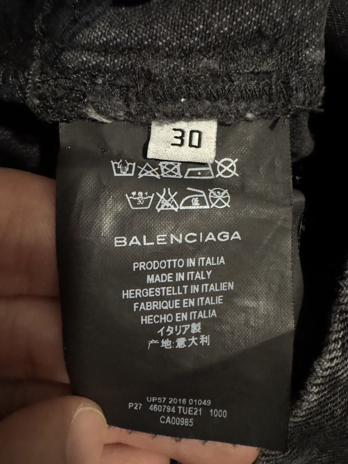 Balenciaga Red Stripe Denim SS17 Size US 30 / EU 46 - 5 Thumbnail