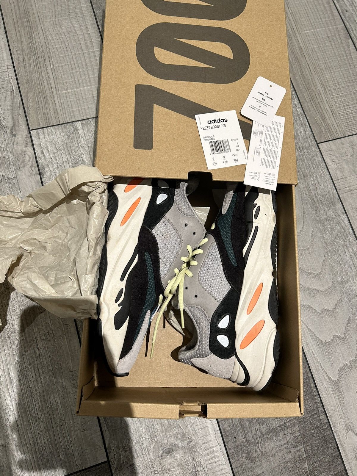 Adidas Yeezy Waverunner Size US 9.5 / EU 42-43 - 11 Thumbnail
