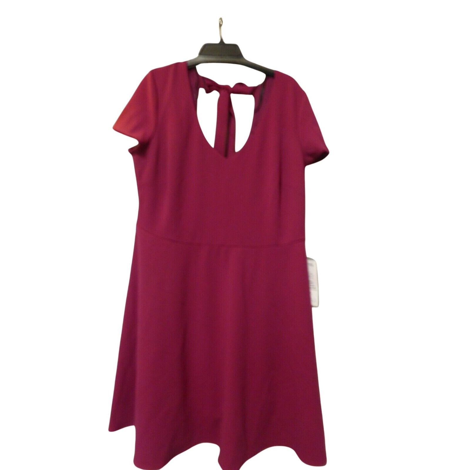 Other $69.00 B Darlin Trendy Plus Size Bow-Back Skater Dress, 22W Size ONE SIZE - 4 Thumbnail