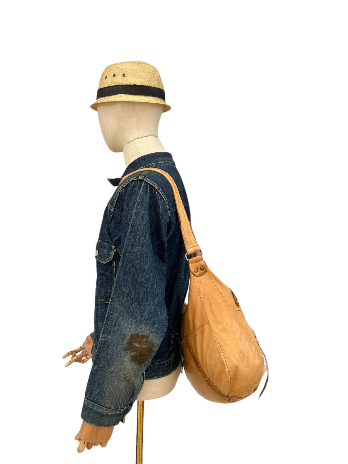 Leather Sazaby Japan Patina Leather Bag Size ONE SIZE - 5 Thumbnail