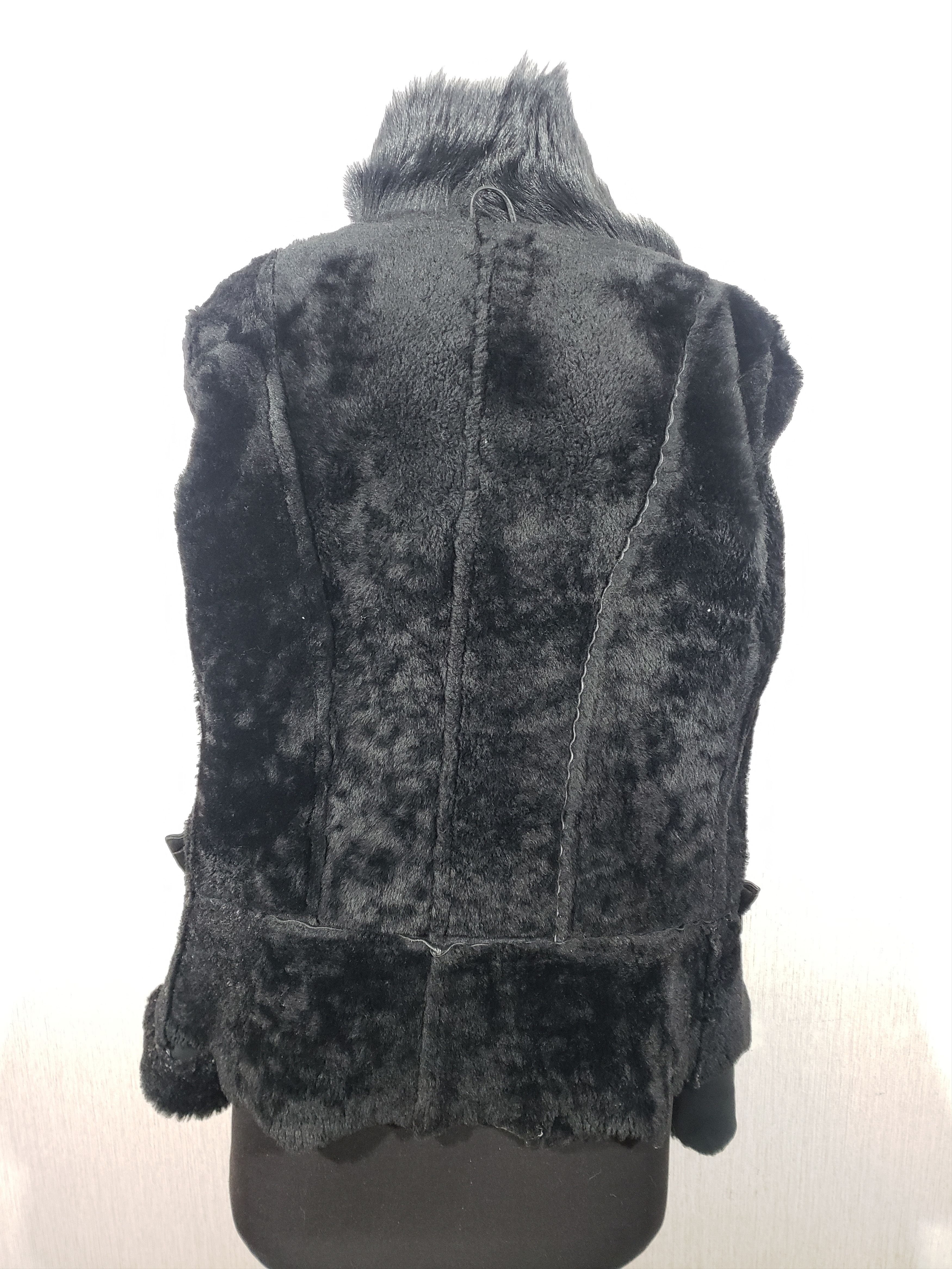 Other Stylish black sheepskin coat. Size M / US 6-8 / IT 42-44 - 6 Thumbnail