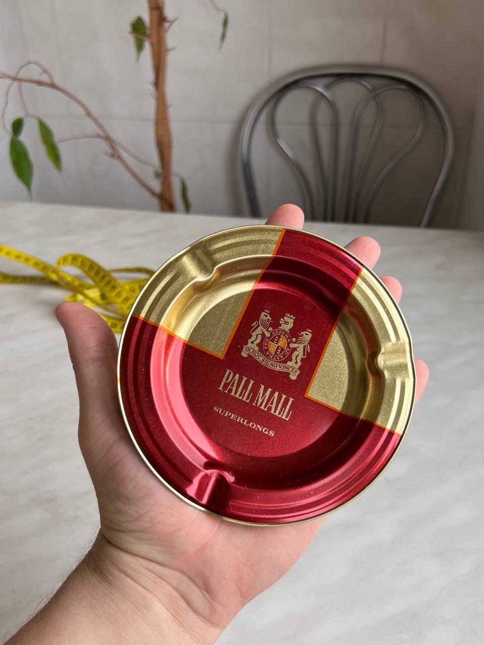 Marlboro × Vintage 1990 Vintage Pall Mall Metal Ashtray Retro Rare Size ONE SIZE - 8 Thumbnail