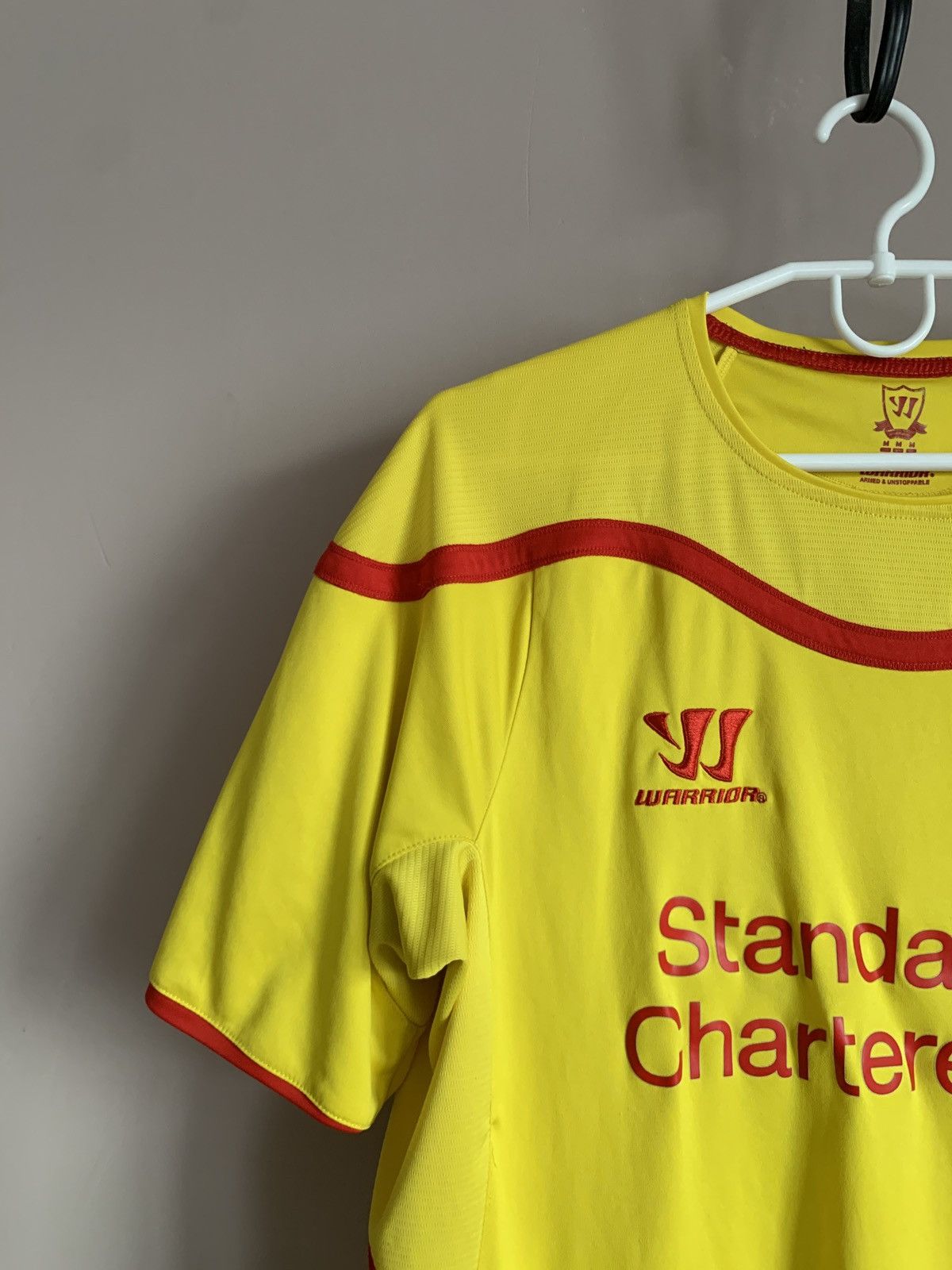 Warrior Liverpool FC 2014 2015 away soccer football shirt jersey Size US M / EU 48-50 / 2 - 3 Thumbnail