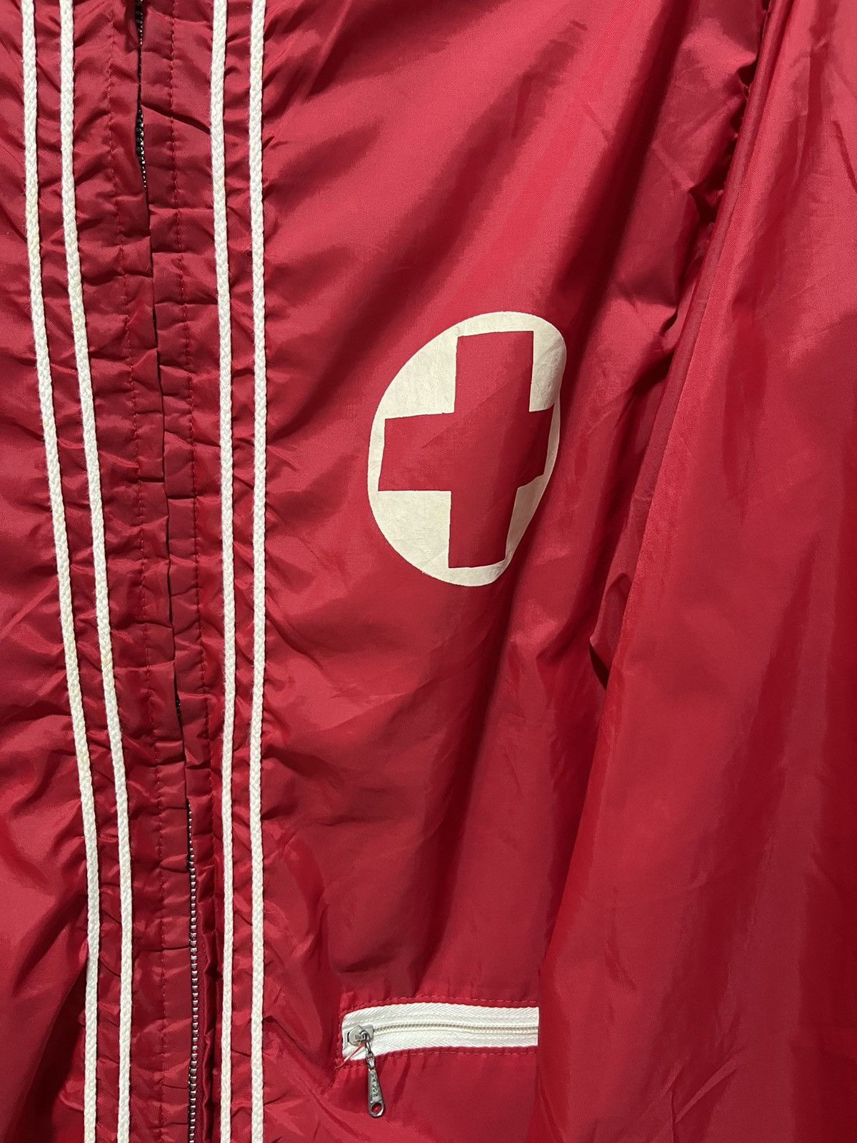 Champion × Vintage RARE! Vintage 70s Champion Running Man Full Zip Windbreaker Size US M / EU 48-50 / 2 - 3 Thumbnail