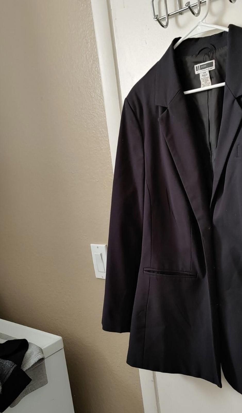 Other Chic JL Studio Exclusively For Jessica London Black Blazer Size XXL / US 16-18 / IT 52-54 - 7 Thumbnail