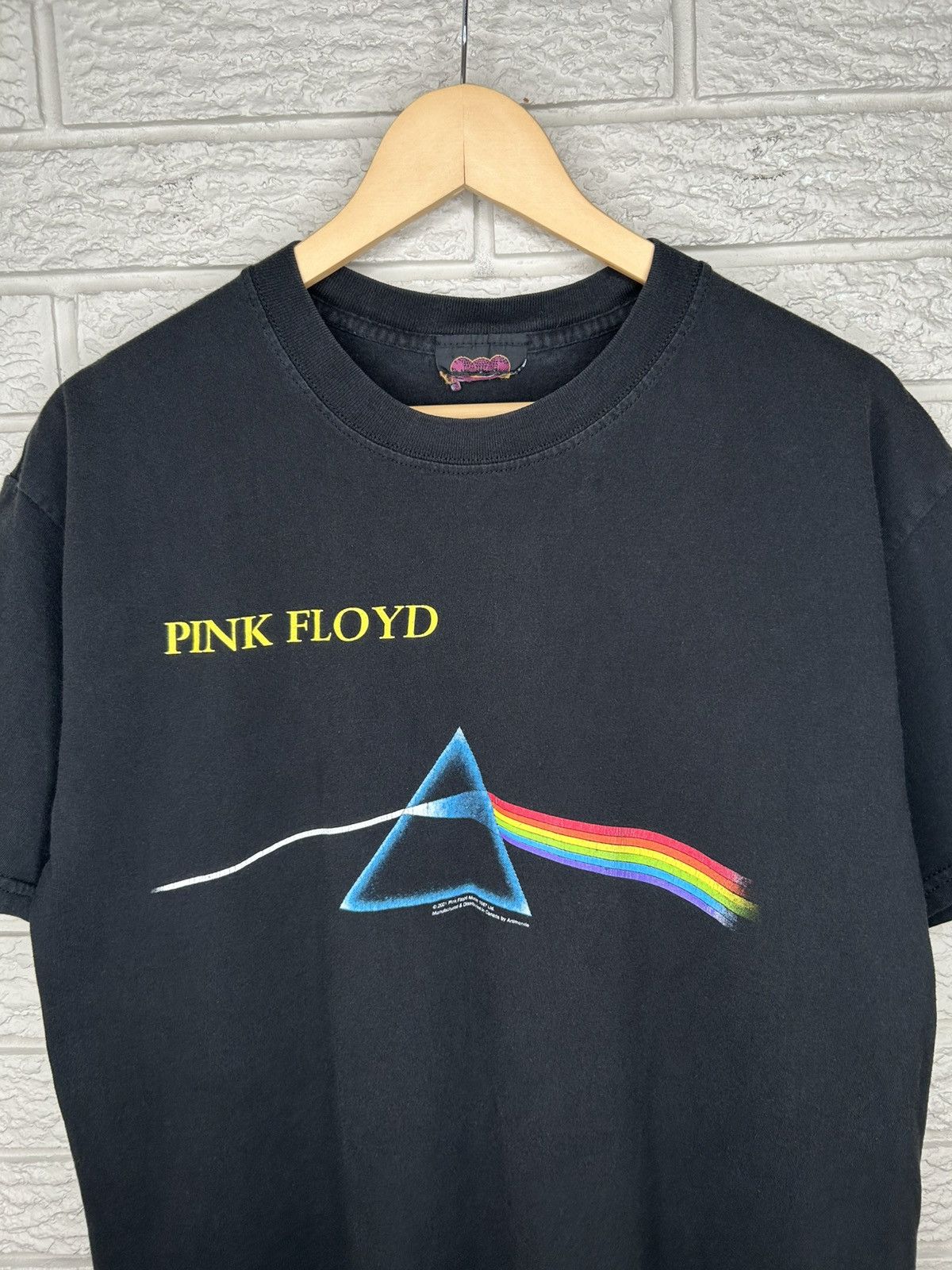 Band Tees Vintage 2001 Pink Floyd Dark Side Of The Moon T Shirt Size US L / EU 52-54 / 3 - 2 Thumbnail