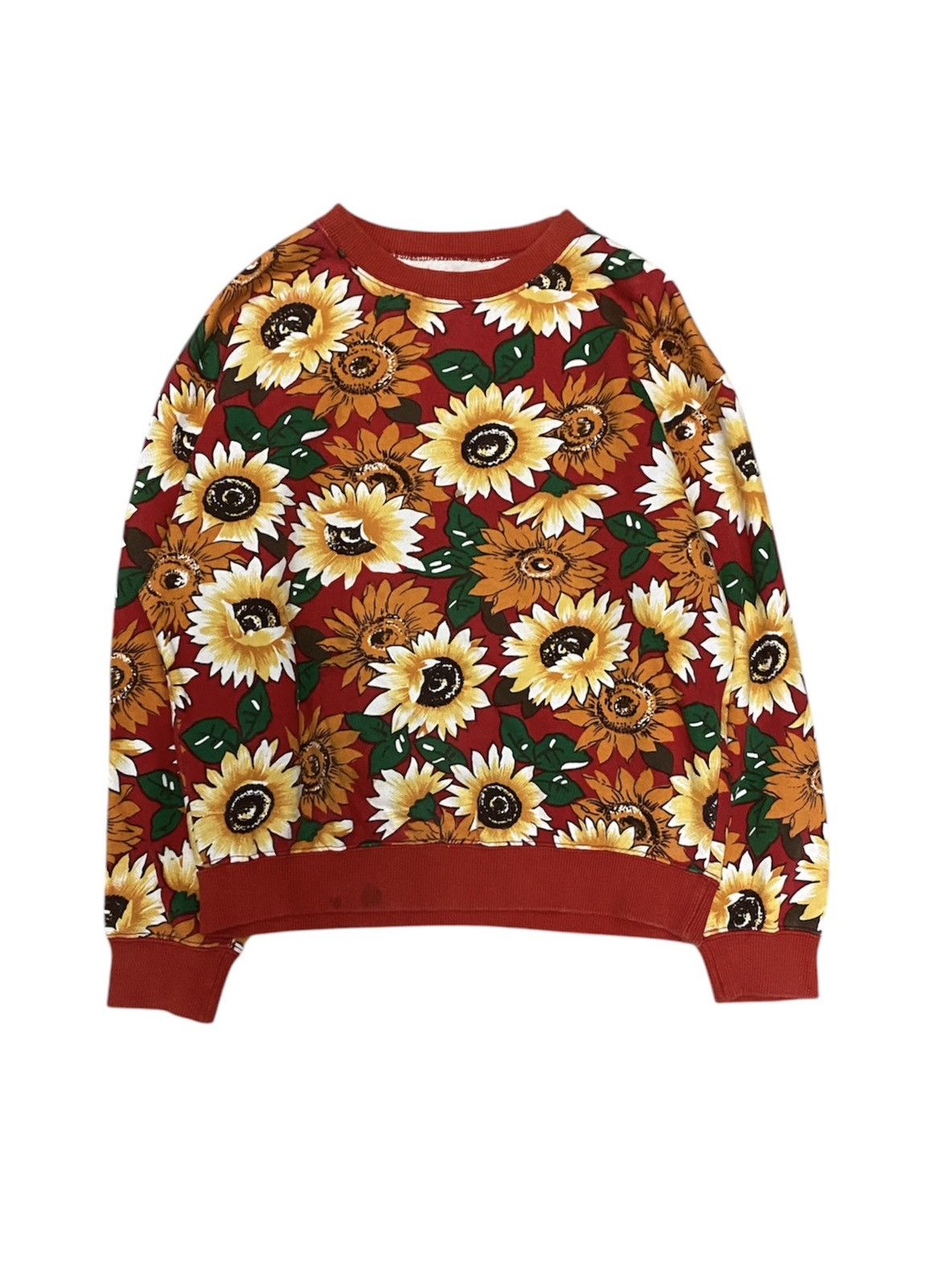 Issey Miyake 1990s Issey Miyake Hai Floral sweatshirt Size US S / EU 44-46 / 1 - 1 Thumbnail