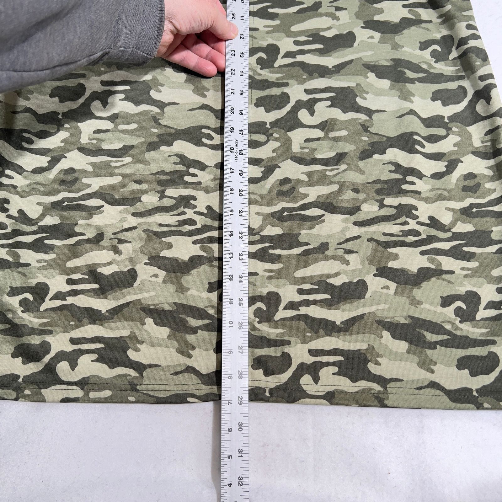 Other Jolie & Joy Camouflage Overalls Tunic Top Woman's 1X Green Size XL / US 12-14 / IT 48-50 - 8 Thumbnail