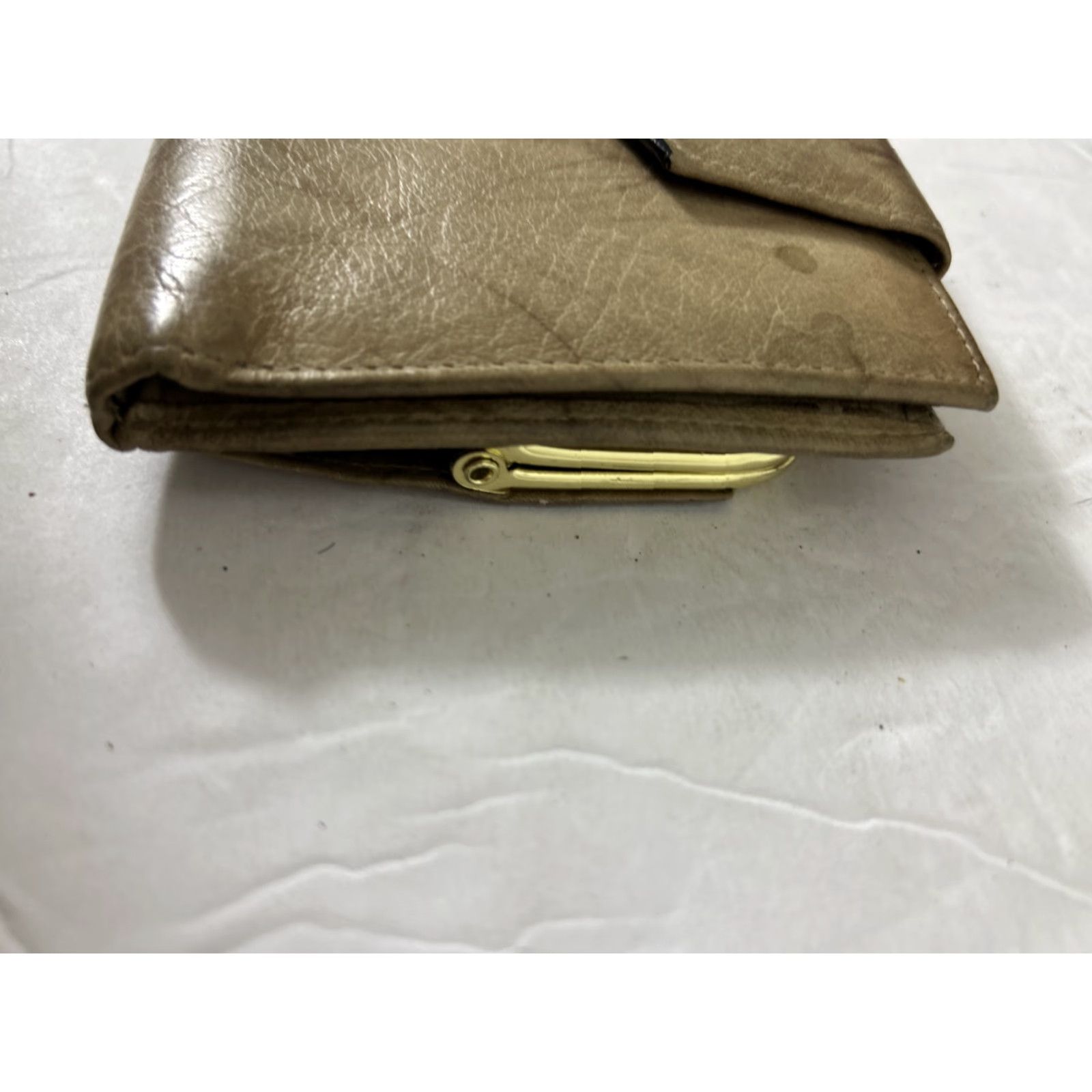 Vintage VINTAGE Buxton Wallet Bifold Snap Gray Cowhide Credit Card Folding Coin Purse Women Mens Size ONE SIZE - 6 Thumbnail