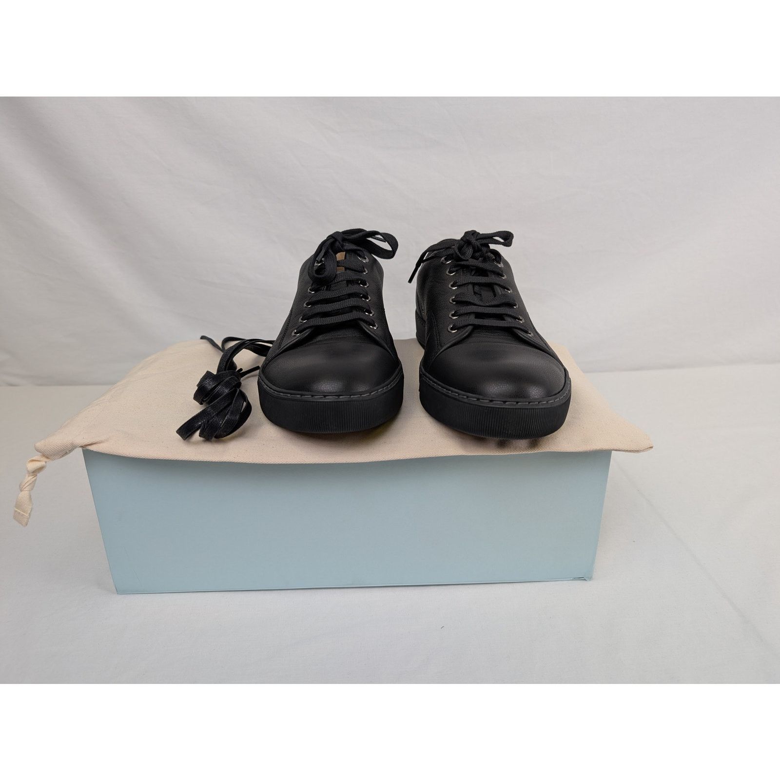 Lanvin o1rshd1 Men's Shoes Boots in Black Size US 8 / EU 41 - 16 Thumbnail