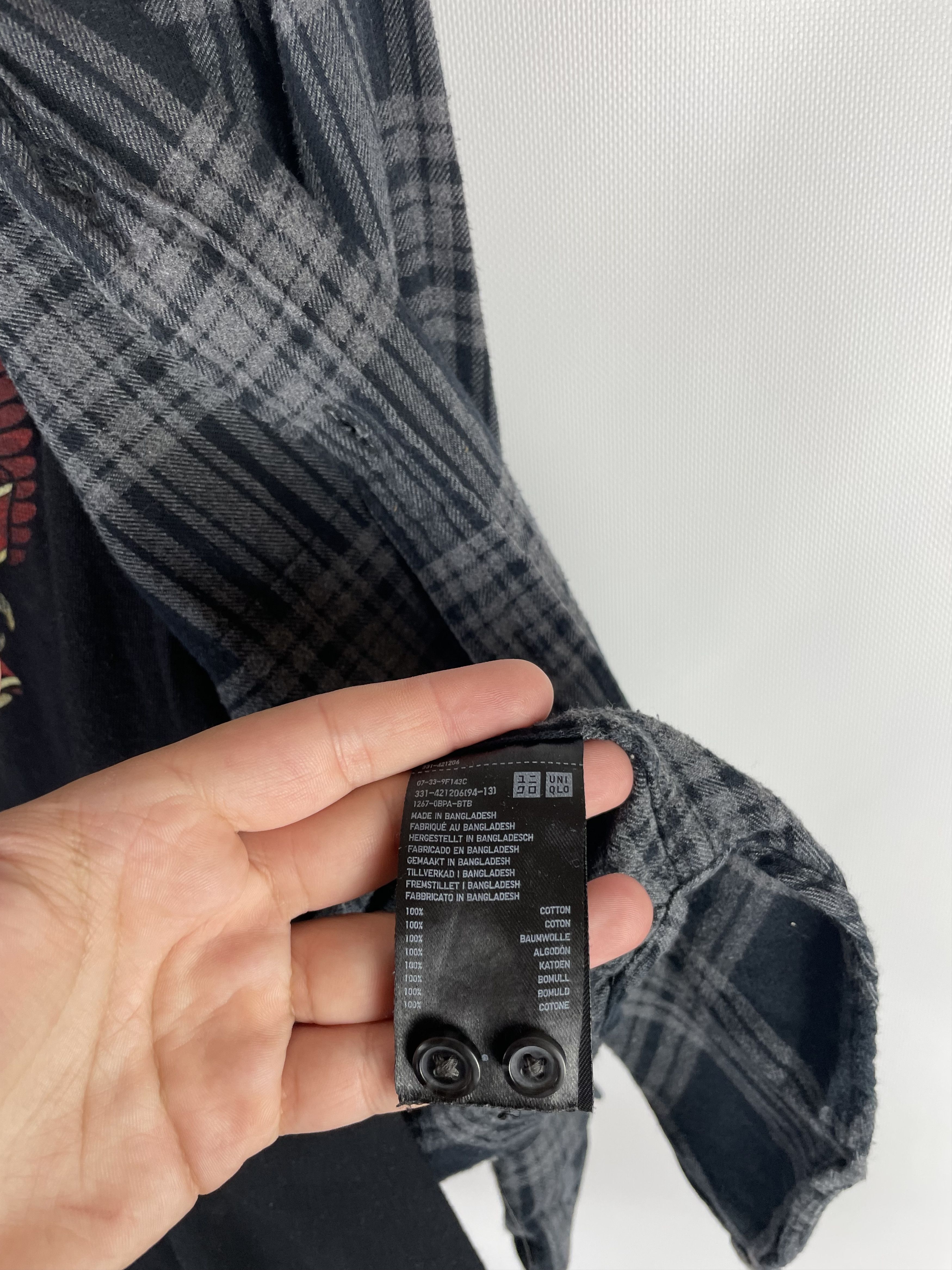 Flannel Flannel Uniqlo Vintage Shirt Size US S / EU 44-46 / 1 - 5 Thumbnail
